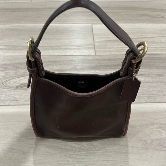 Old Coach 4106 Vintage Bag Hand Bag Brown Leather - Picture 12 of 12